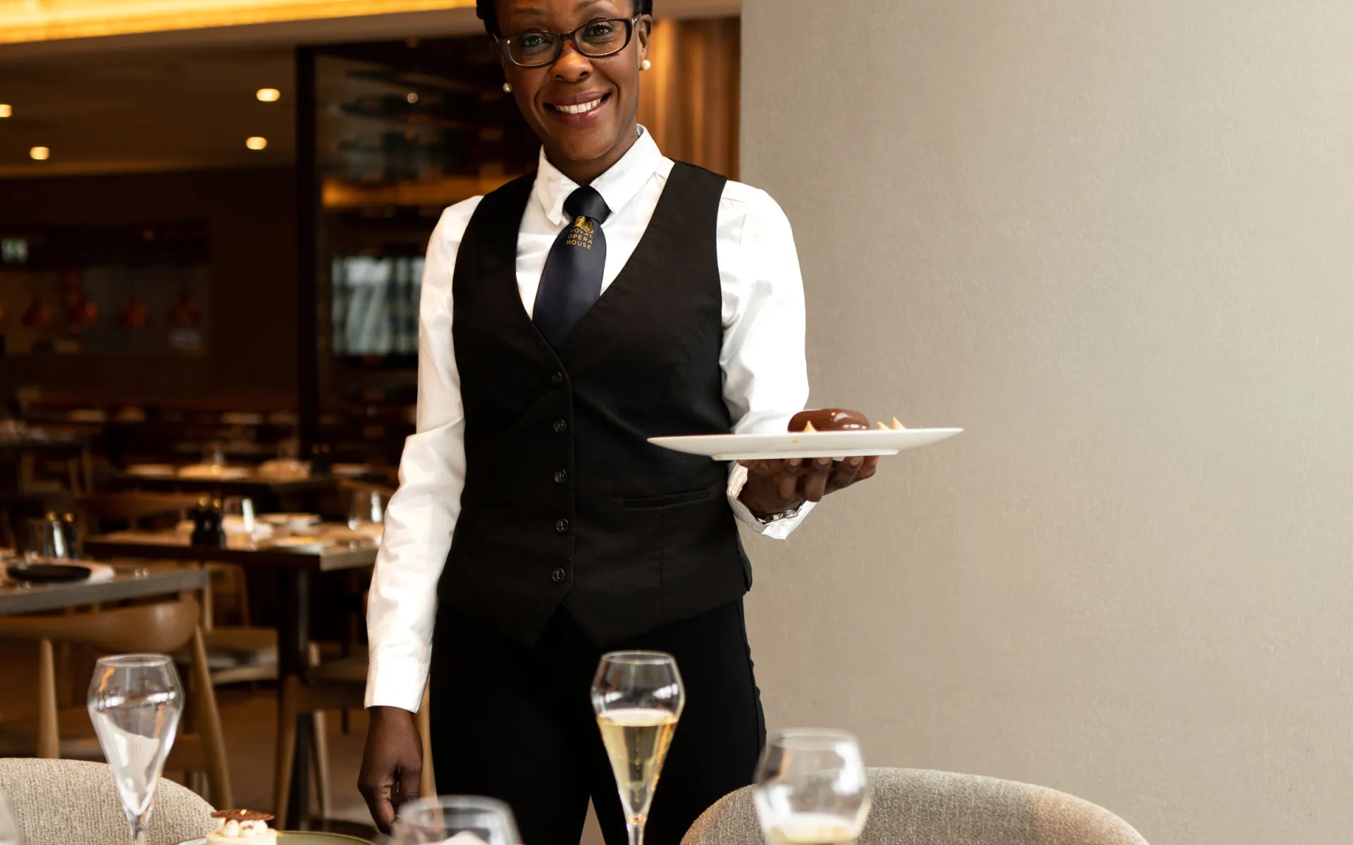 serving staff