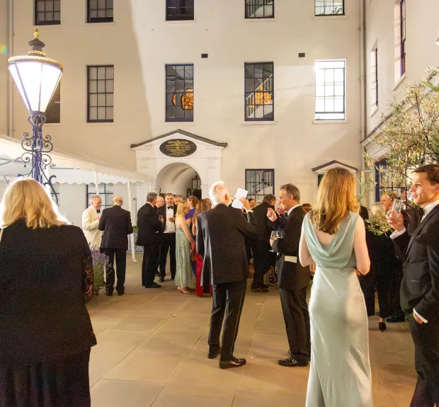 Apothecaries Hall Event in The Courtyard